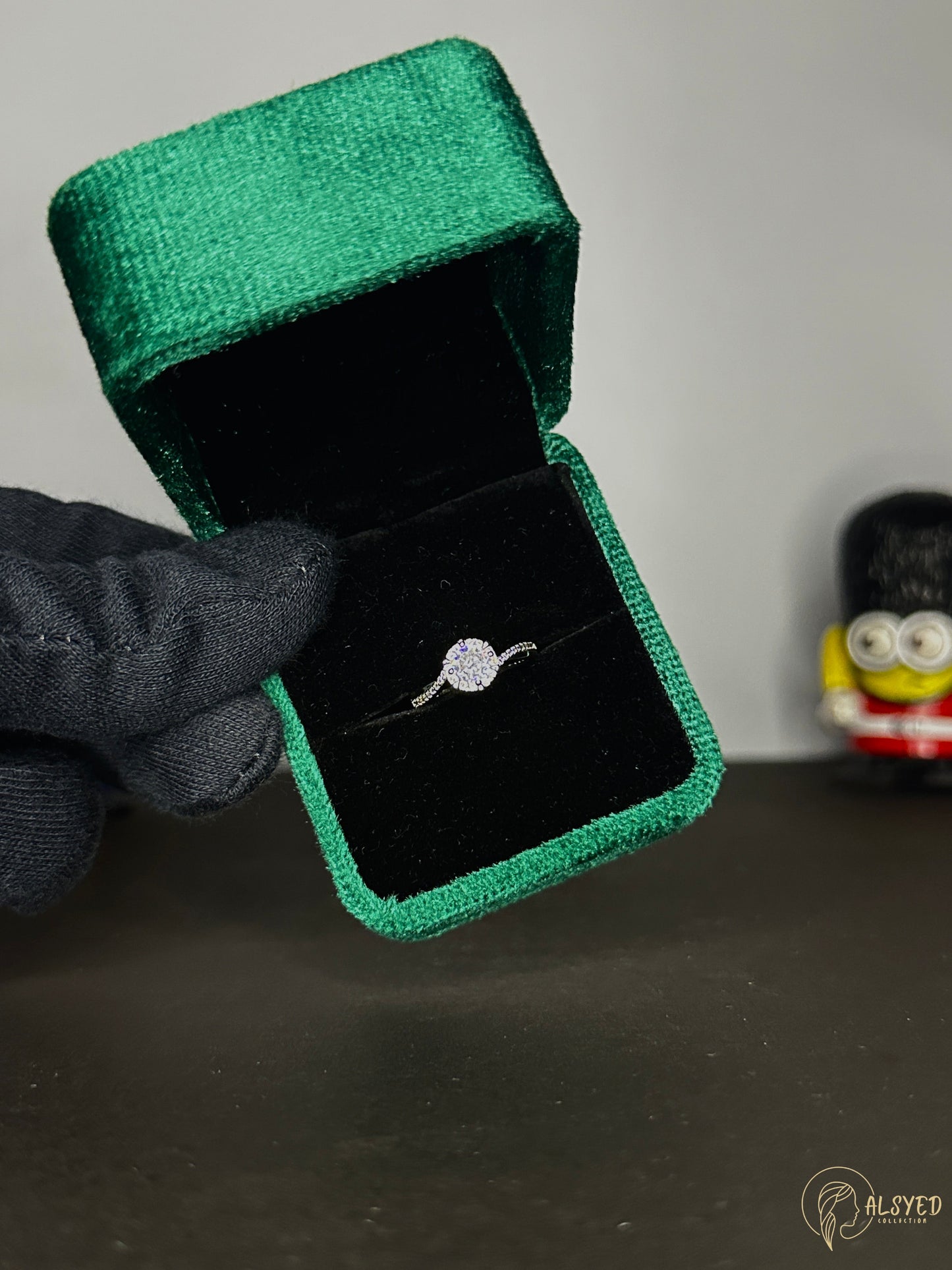 Elegant Adjustable Diamond Style Ring for Women | Al Syed Collection