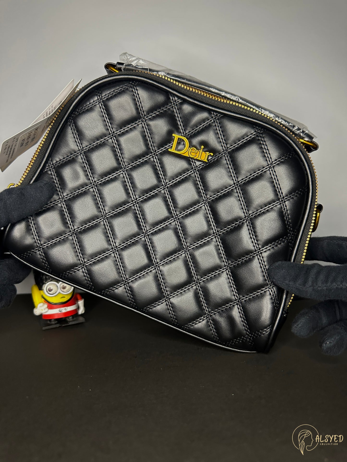 Elegant Black Deir Office Bag for Women | Al Syed Collection