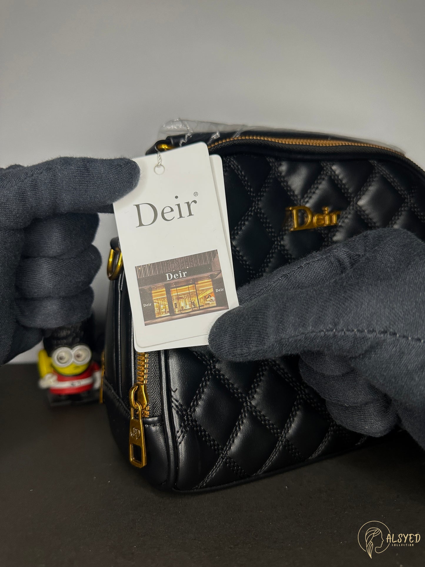 Elegant Black Deir Office Bag for Women | Al Syed Collection