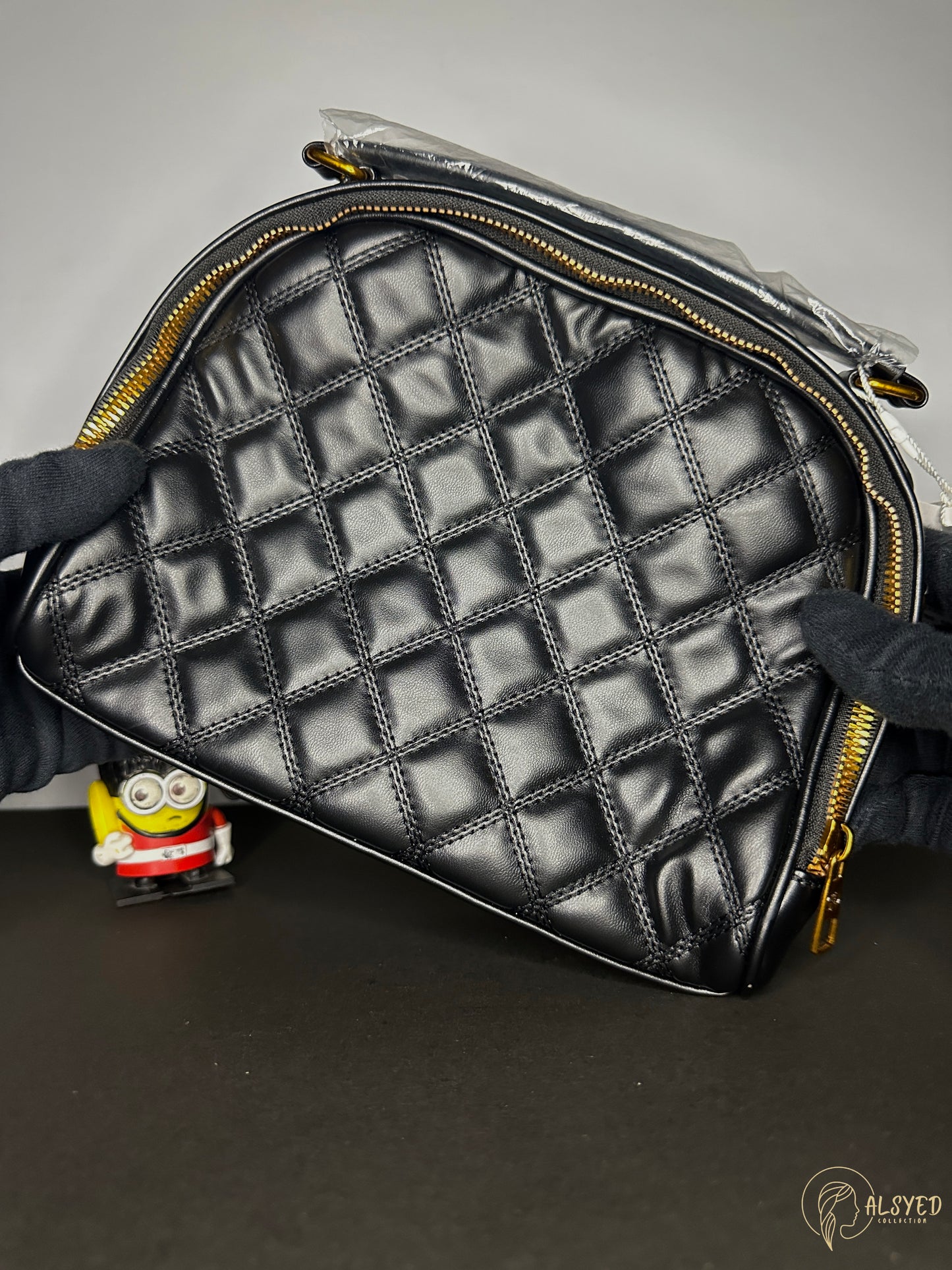 Elegant Black Deir Office Bag for Women | Al Syed Collection