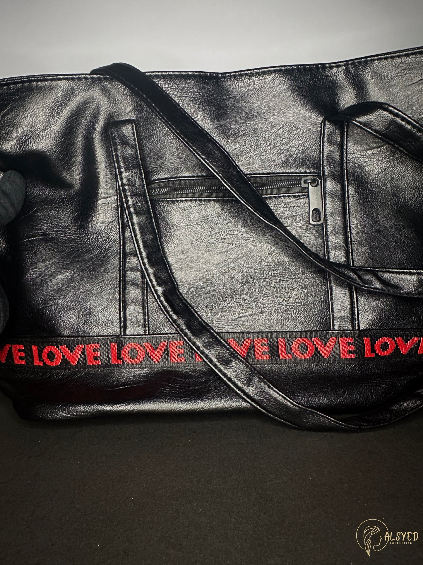 Black Tote Bag for Women – Stylish & Spacious | Al Syed Collection