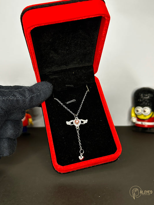 Elegant Shine – Minimalist Lightweight Cupid Heart Necklace