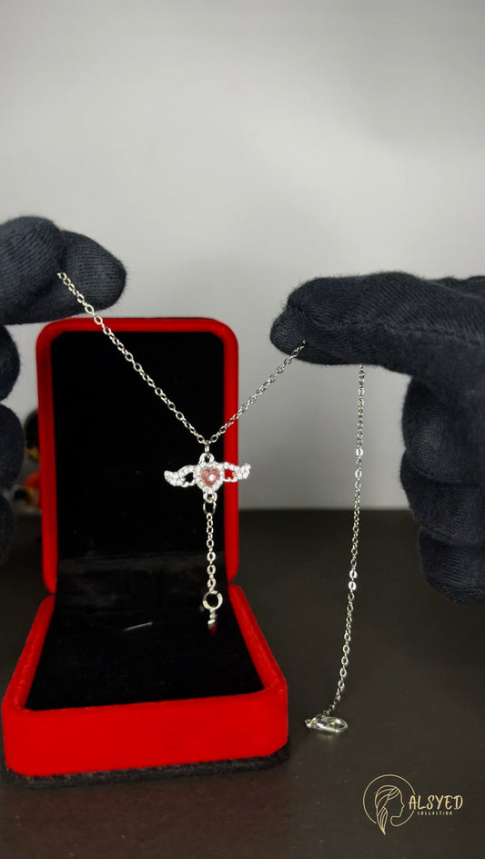 Elegant Shine – Minimalist Lightweight Cupid Heart Necklace