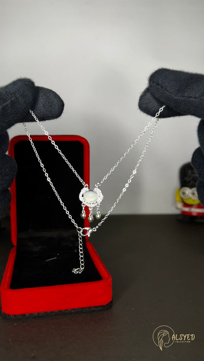 Elegant Shine – Minimalist Lightweight Lock Bell Necklace