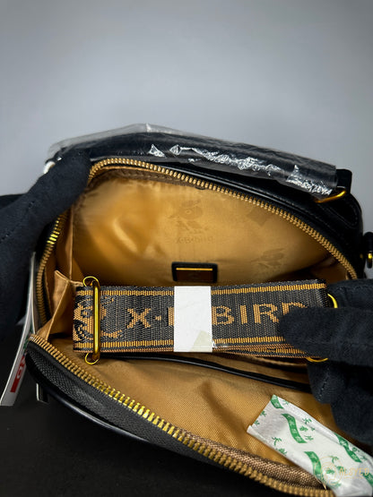 Classic Black Leather Handbag | Al Syed Collection