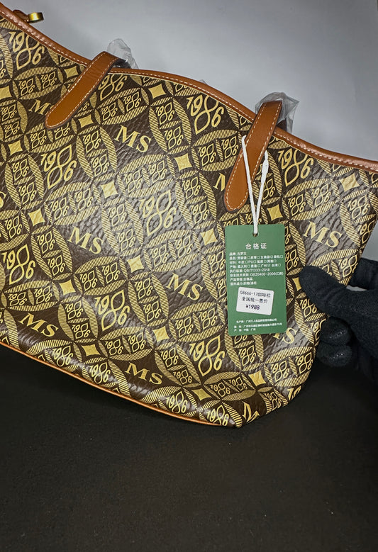 Elegant Brown Tote Office Bag for Women | Al Syed Collection