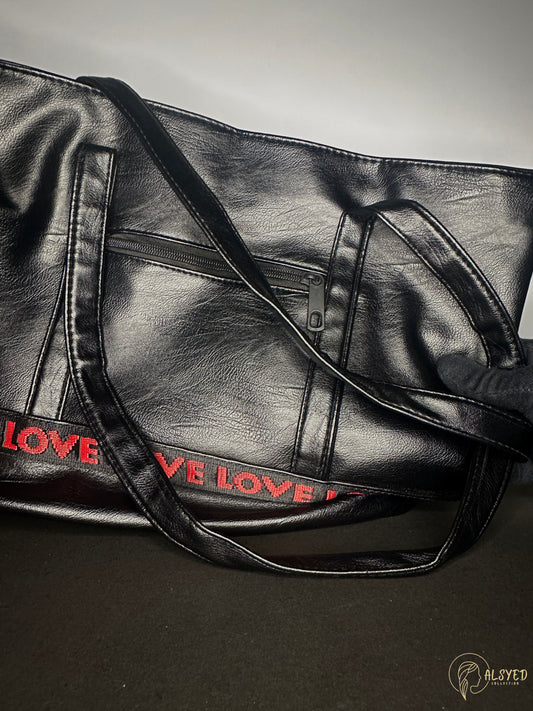Black Tote Bag for Women – Stylish & Spacious | Al Syed Collection